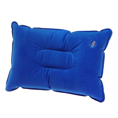  Зображення Надувна подушка для кемпінгу Supretto 59910001, Синій 