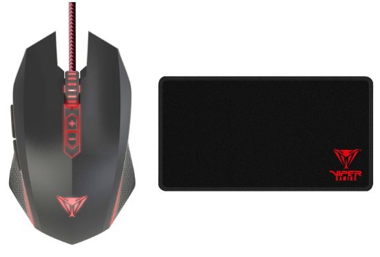  Зображення Мишка Patriot Viper V530 Black (PV530OULK) USB + Ігрова поверхня Patriot Viper Gaming Large (PV150C2 