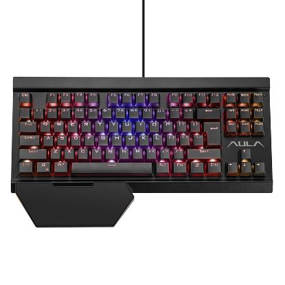  Зображення Клавіатура Aula Hyperion Mechanical RGB Wired Keyboard (6948391221755) Black USB 