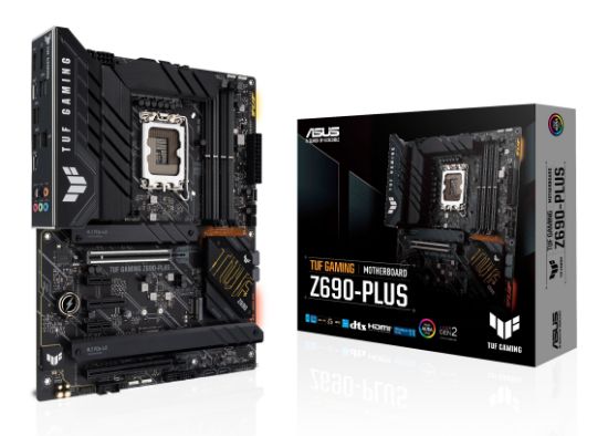  Зображення MB Socket_1700 ASUS TUF GAMING Z690-PLUS (Z690, DDR5, 128Gb, 6000MHz, LAN-2,5Gbt/s, DisplayPort, HDMI, 2xM.2 22110, 2xM.2 2280, 4xSata6.0Gb/s, ATX)) 