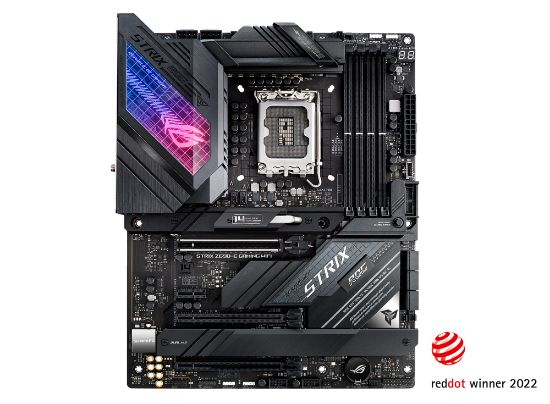  Зображення MB Socket_1700 ASUS ROG STRIX Z690-E GAMING WIFI (Z690, DDR5, 128Gb, 6400MHz, LAN-2,5Gbt/s, DisplayPort, HDMI, 1xM.2 2280, 2xM.2 22110, 6xSata6.0Gb/s, Bluetooth 5.2, Wi-Fi (802.11 a/b/g/n/ac/ax/az), ATX)) 