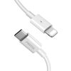  Зображення Дата кабель USB-C to Lightning 20W white Proda (PD-B27i-WHT) 