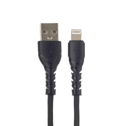  Зображення Дата кабель USB 2.0 AM to Lightning 3A black Proda (PD-B47i-BK) 