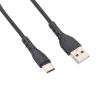  Зображення Дата кабель USB 2.0 AM to Type-C 3A black Proda (PD-B47a-BK) 