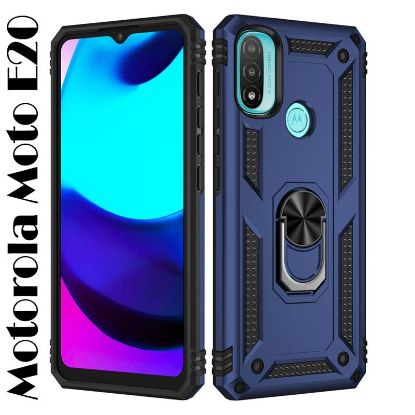  Зображення Чохол до мобільного телефона BeCover Military Motorola Moto E20 Blue (707401) 