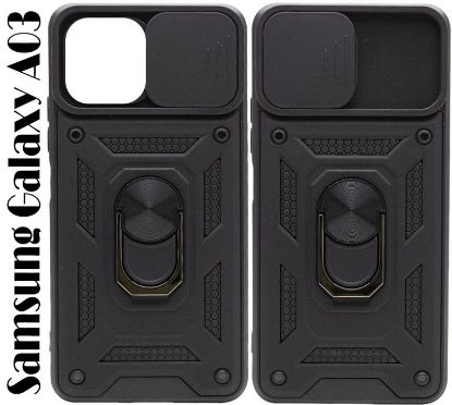  Зображення Чохол до мобільного телефона BeCover Military Samsung Galaxy A03 SM-A035 Black (707367) 