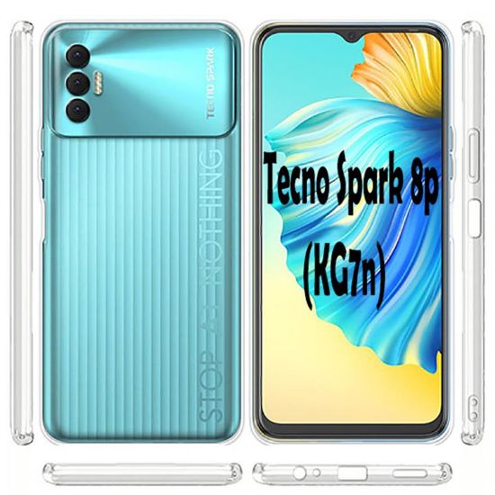 Зображення Чохол до мобільного телефона BeCover Tecno Spark 8p (KG7n) Transparancy (707628) 