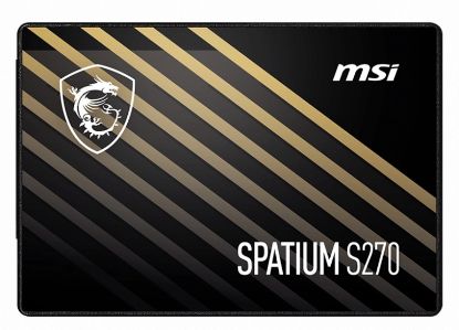  Зображення Накопичувач SSD  240GB MSI Spatium S270 2.5" SATAIII 3D TLC (S78-440N070-P83) 