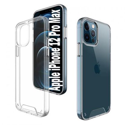  Зображення Чохол до мобільного телефона BeCover Space Case Apple iPhone 12 Pro Max Transparancy (707794) 