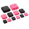  Зображення Органайзер для кабеля Armorstandart Smart Admin 12 шт Black/Pink (ARM56207) 