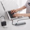  Зображення Концентратор USB-C Baseus Metal Gleam Series 11in1 Gray (CAHUB-CT0G) 