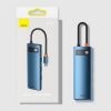  Зображення Концентратор USB-C Baseus Metal Gleam Series 8in1 Blue (WKWG000103) 