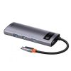  Зображення Док-станція USB3.1 Type-C --> USB Type C PD 100W/HDMI 4K 60 Hz/3*USB 3.2 Gen1/ 5in1 Baseus 