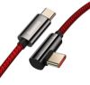  Зображення Кабель Baseus Legend Series Elbow USB-C-USB-C, 1м, Red (CACS000609) 