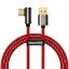  Зображення Кабель USB3.1 AM-Type-C M, 1 м, 66W, 90° Червоний, Legend Series Elbow CATCS Baseus 