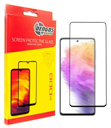  Зображення Скло захисне Dengos Full Glue Samsung Galaxy A73 5G (TGFG-213) 