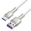  Зображення Кабель Baseus Cafule Metal 66W USB-USB-C, 2м, White (CAKF000202) 