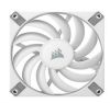  Зображення Corsair AF SLIM Series, AF120 SLIM White, 120mmx15mm Fluid Dynamic Fan, Single Pack, EAN:0840006659068 