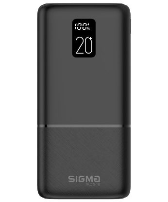  Зображення Універсальна мобільна батарея Sigma mobile X-Power SI20A2QL 20000mAh Black (4827798423813) 