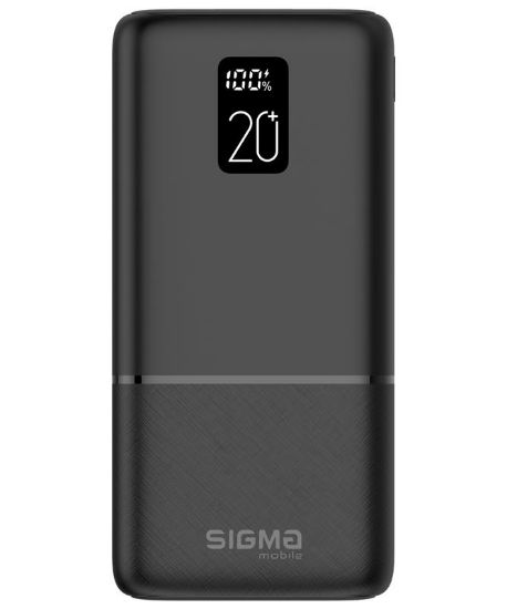  Зображення Універсальна мобільна батарея Sigma mobile X-Power SI20A2QL 20000mAh Black (4827798423813) 