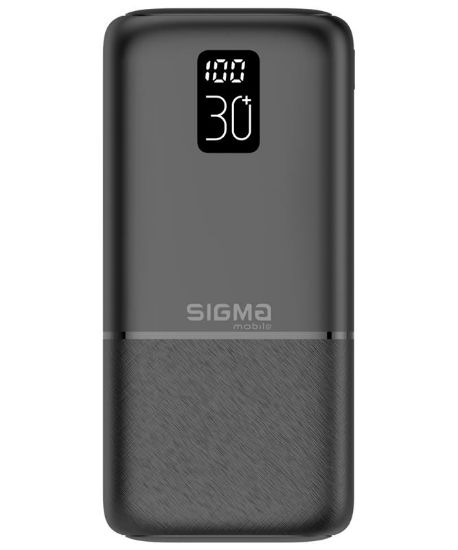  Зображення Універсальна мобільна батарея Sigma mobile X-Power SI30A3QL 30000mAh Black (4827798423912) 