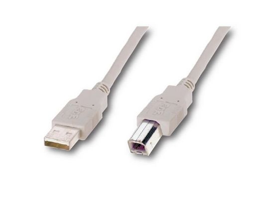  Зображення Кабель USB 2.0 (AM/BM) 3m Atcom (8099) к принтеру, сканеру, White 