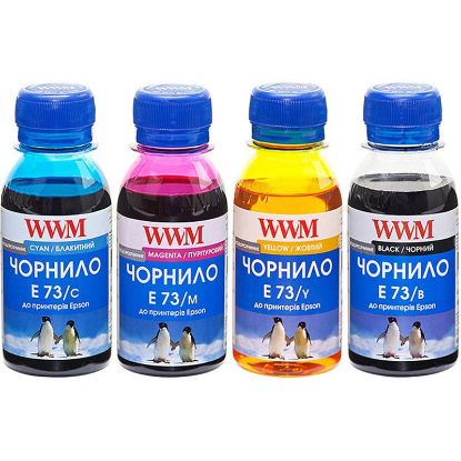  Зображення Чорнило Epson Stylus CX3700/TX119/TX209/TX419 Комплект 4*100мл (B/C/M/Y)  *WWM) 