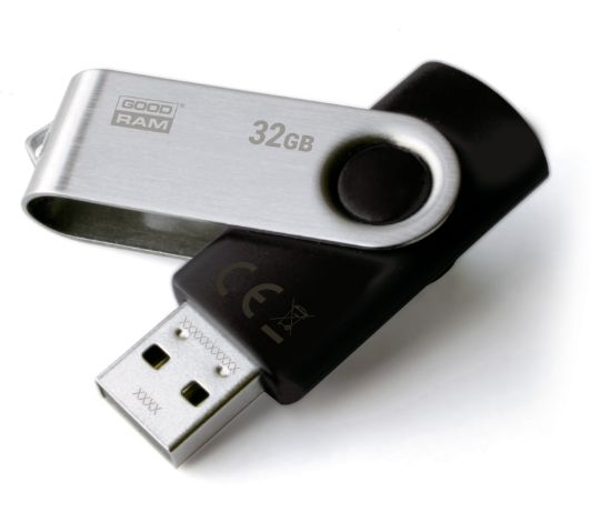  Зображення USB Flash GoodRAM 32GB USB 2.0 Twister Black, Retail 