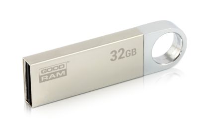  Зображення USB флеш накопичувач Goodram 32GB UUN2 (Unity) Silver USB 2.0 (UUN2-0320S0R11) 