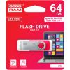  Зображення USB флеш накопичувач Goodram 64GB UTS3 Twister Red USB 3.0 (UTS3-0640R0R11) 