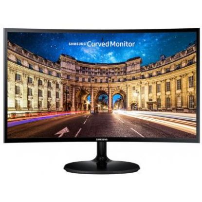  Зображення Монiтор Samsung 23.5" C24F390F (LC24F390FHIXCI) VA Black Curved 