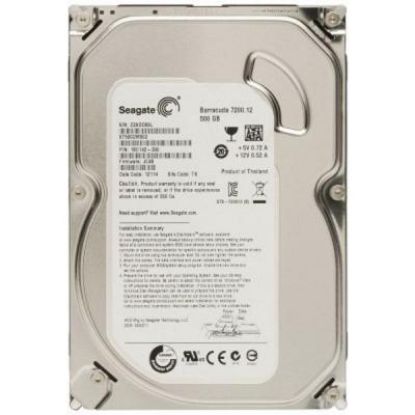  Зображення Накопичувач HDD SATA  500GB Seagate Barracuda 7200.12 7200rpm 16MB (ST500DM002) Ref 