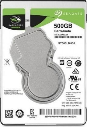  Зображення Жорсткий диск 2.5"   500GB Seagate Barracuda Guardian  5400rpm, SATA 3, 128MB  7mm  (ST500LM030)) 