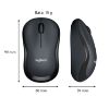  Зображення Миша бездротова Logitech Wireless M220 USB black (910-004878)) 