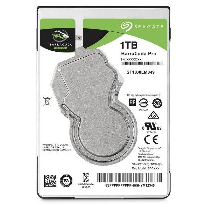  Зображення Жорсткий диск 2.5"  1TB Seagate BarraCuda Pro  (7200rpm, 128MB, SATA 3)  (ST1000LM049)) 