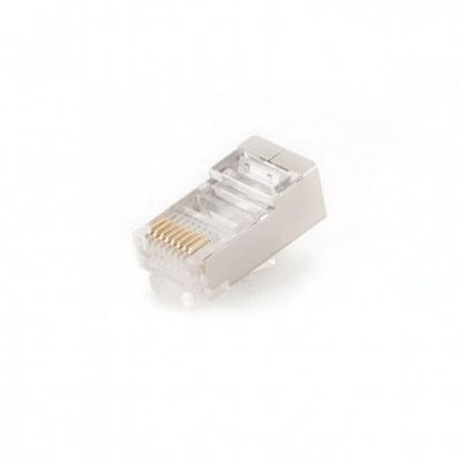  Зображення Конектор RJ-45 Cablexpert PLUG6SP/50 екрановані конектори 6 кат  8P8C, 50шт.) 