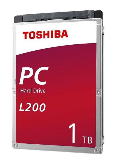  Зображення Накопичувач HDD 2.5" SATA 1.0TB Toshiba L200 5400rpm 128MB (HDWL110EZSTA) 