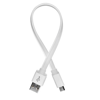  Зображення Кабель 0.25m USB 2.0 (AM/Micro USB) ColorWay, (CW-CBUM-MUM25W) белый 