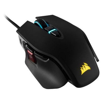  Зображення Corsair M65 RGB ELITE Tunable FPS Gaming Mouse, Black, Backlit RGB LED, 18000 DPI, Optical (EU version), EAN:0843591078276 