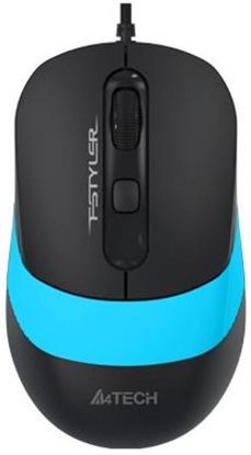  Зображення Миша  A4 Tech FM10 (Blue) провідна Fstyler, USB, 1600dpi, (Blue)) 