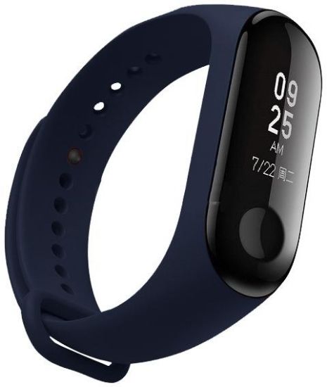  Зображення Ремінець до фітнес браслета Armorstandart для Xiaomi Mi Band 4/3 Dark Blue (ARM51837) 