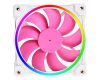  Зображення Кулер до корпусу ID-Cooling ZF-12025-PINK ARGB (Single Pack) (ZF-12025-PINK) 