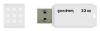  Зображення Флeш пам'ять 32GB UME2 WHITE USB 2.0 GOODRAM UME2-0320W0R11 