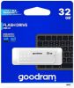  Зображення Флeш пам'ять 32GB UME2 WHITE USB 2.0 GOODRAM UME2-0320W0R11 