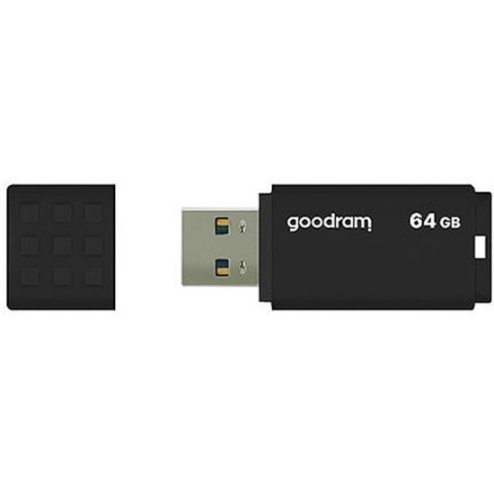  Зображення флеш-драйв GOODRAM 64GB USB 3.0 UME3 Black 