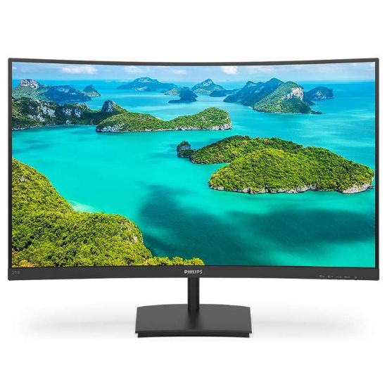  Зображення Монітор вигнутий VA 27",1920*1080,75 Гц,VGA,HDMI 27" FHD/VA LED/75Hz/4ms/HDMI, VGA/Black 271E1SCA/00 