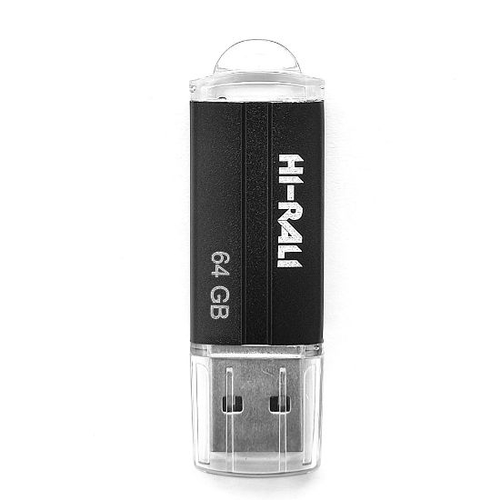  Зображення Флеш-накопичувач USB 64GB Hi-Rali Corsair Series Black (HI-64GBCORBK) 