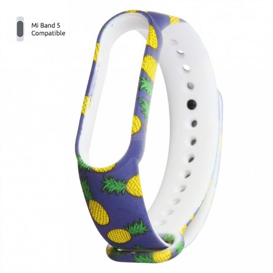  Зображення Ремінець до фітнес браслета Armorstandart для Xiaomi Mi Band 5 Pineapple (ARM57014) 