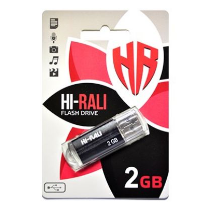  Зображення Флеш-накопичувач USB 2GB Hi-Rali Corsair Series Black (HI-2GBCORBK) 