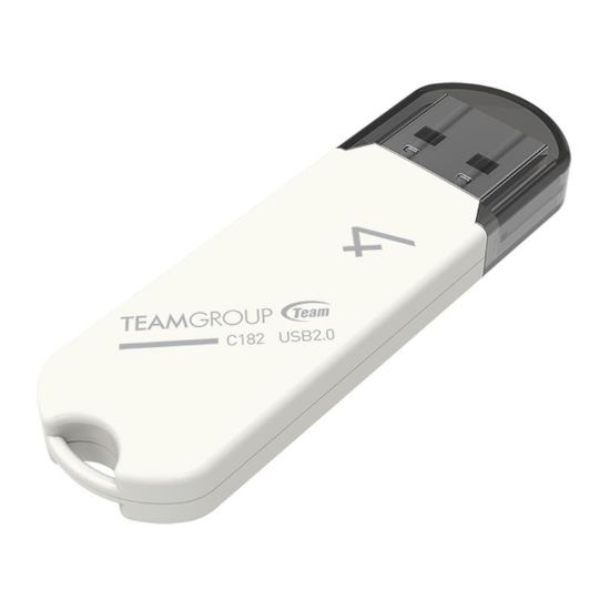  Зображення Флеш-накопичувач USB  4GB Team C182 White (TC1824GW01) 